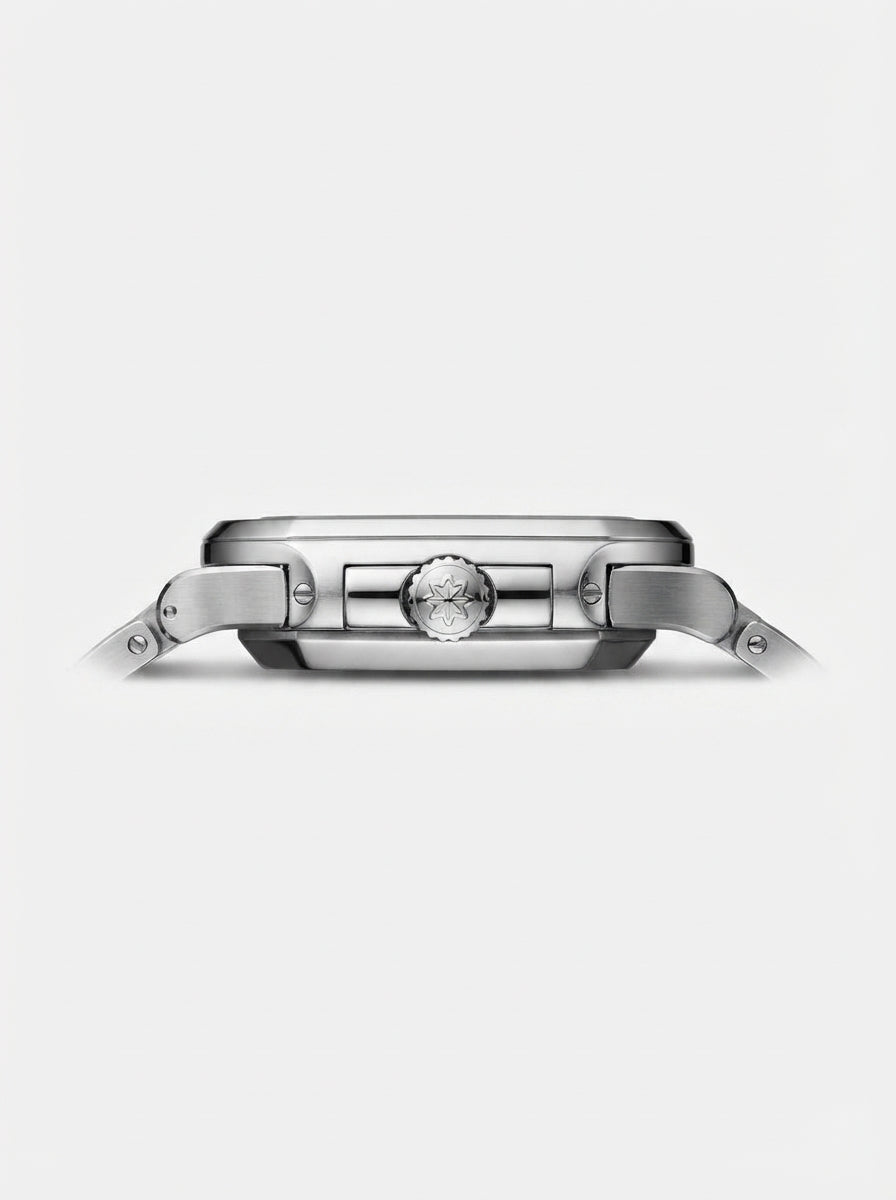Patek Cubitus - silver on white dial