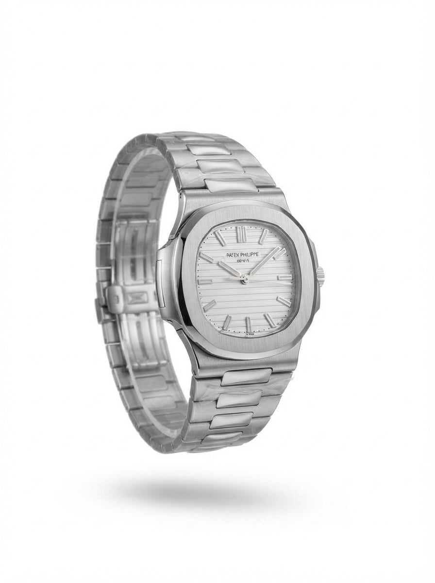 Patek Cubitus - silver on white dial